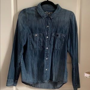Jean shirt from Madewell